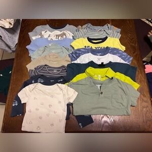 28ct Boys Bundle Outdoor Casual Spring Activewear 18M Short/Long Sleeve Pants